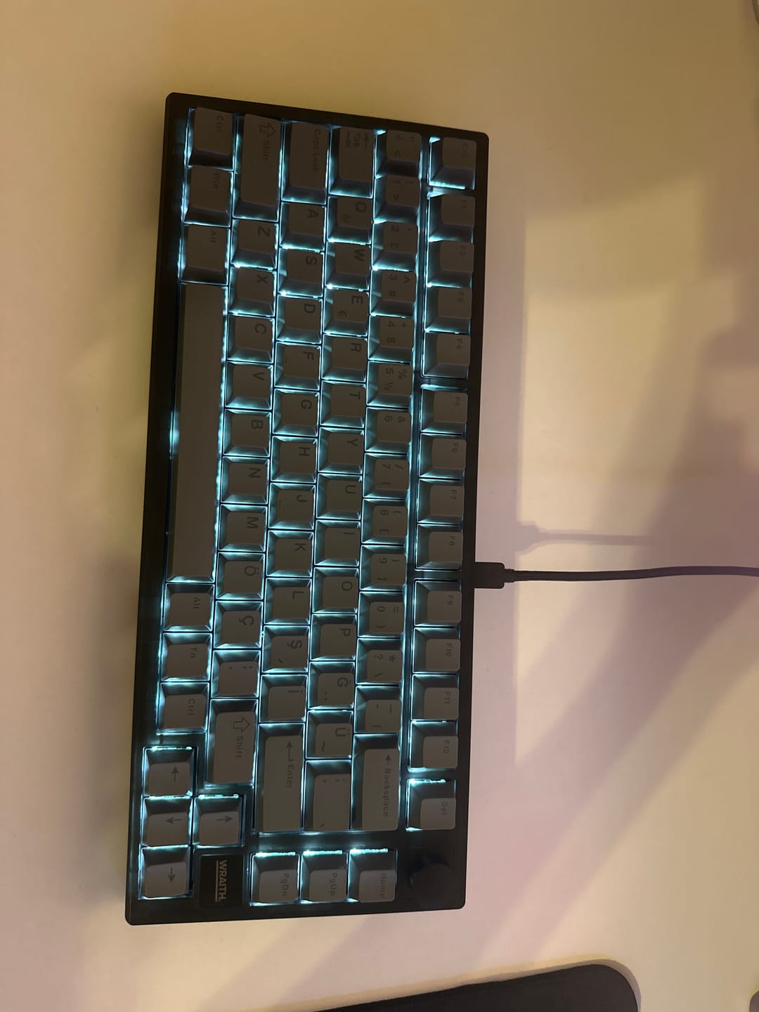 Customer photo review of Wraith W75 V2 Klavye (Manyetik Switch / HE)