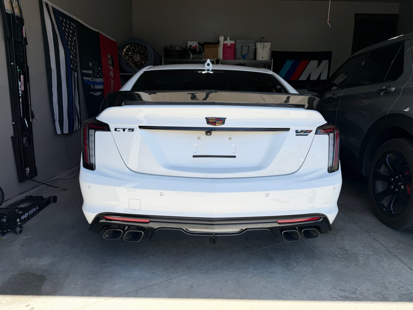 Customer photo review of 2020-Up Cadillac CT5-V / CT5 Blackwing Style Rear Spoiler
