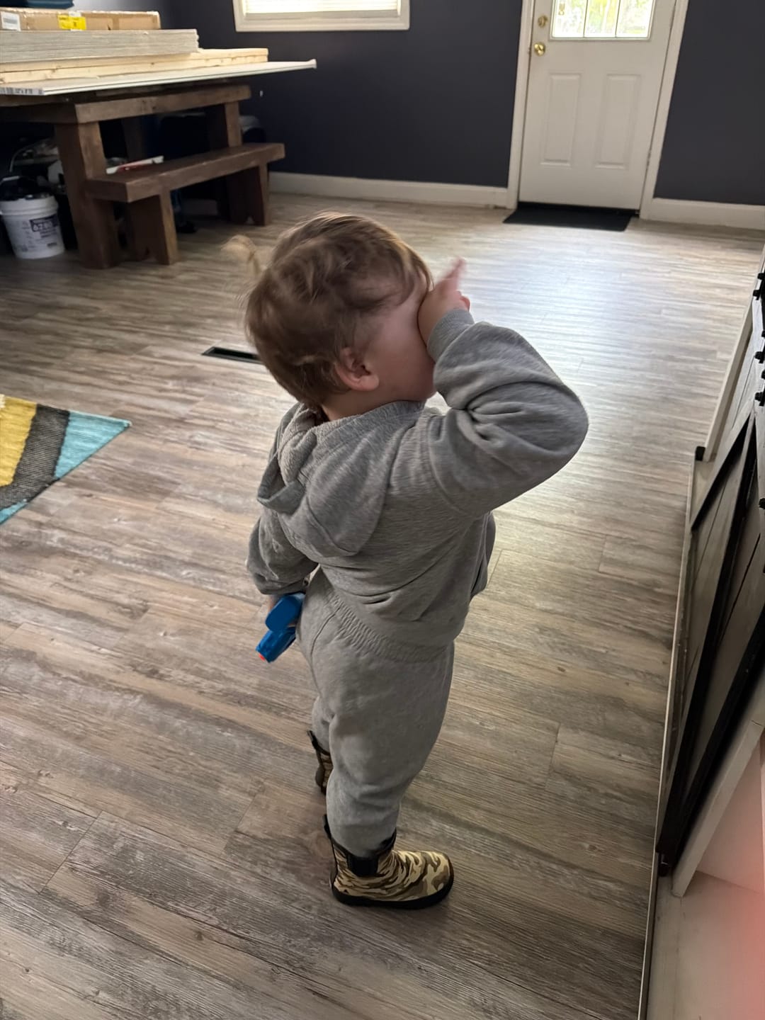 Customer photo review of Classic Midi Rain Boot in Ranger