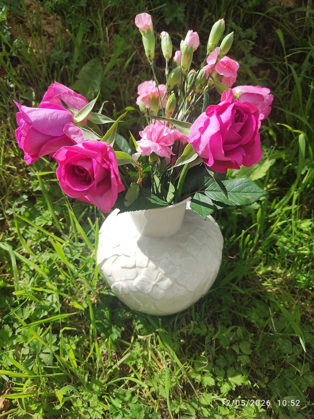 Customer photo review of Belleek Classic Hydrangea Vase - Extra 25% off with LC25