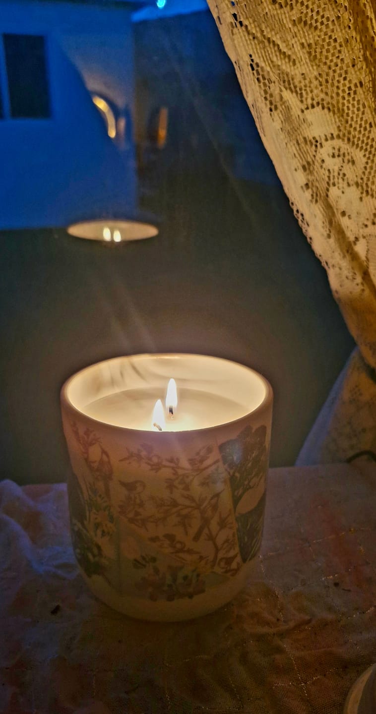 Customer photo review of Australian Candle Pieces Of Poetry