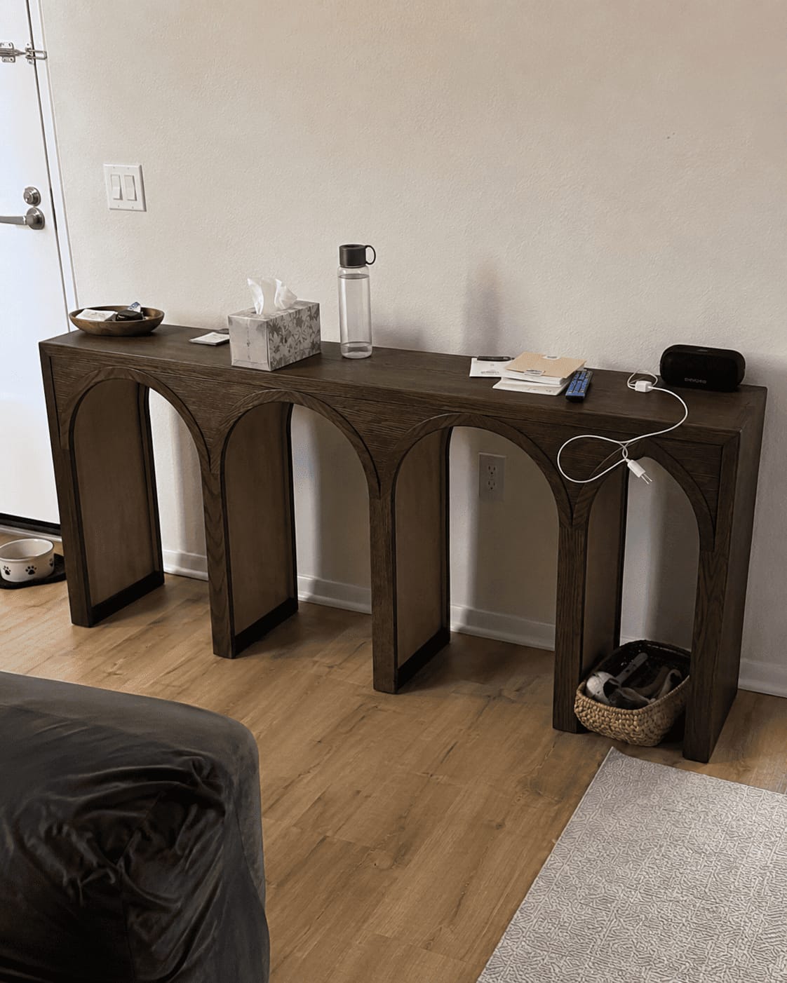 Customer photo review of Harriet Console Table