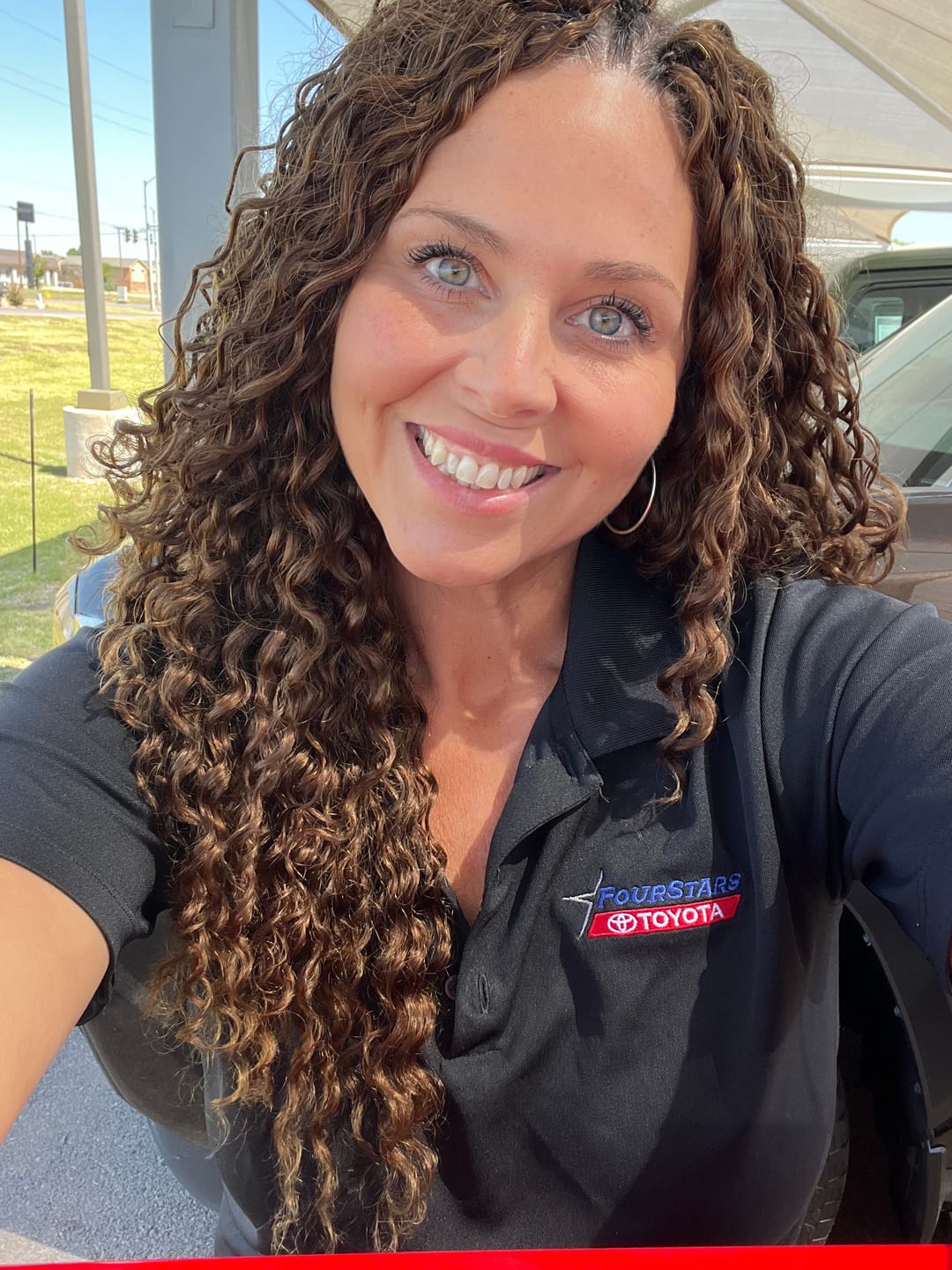 Customer photo review of #4 Medium Brown Deep Wave Human Crochet Hair for Braiding
