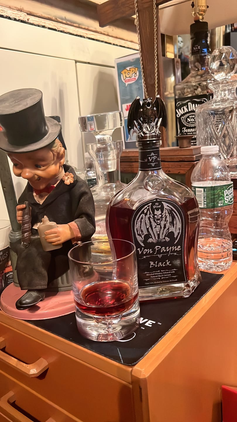 Customer photo review of Von Payne Black Blended Whiskey (2) Bottle Bundle