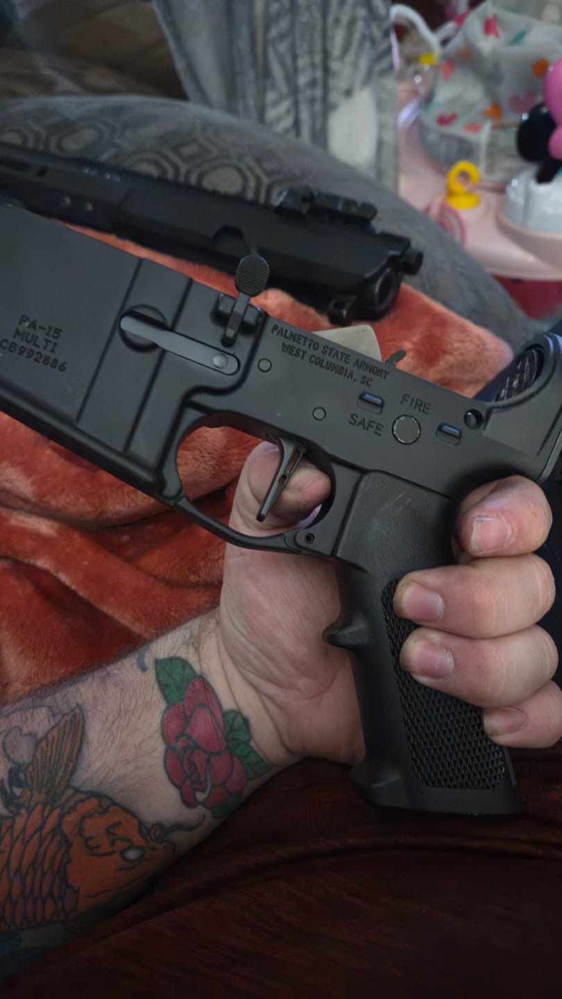 Customer photo review of 100% USA Made Super Safety with Flat Trigger – On Sale $94.99