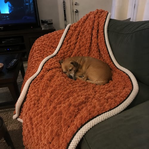 Customer photo review of NuvoDreams™ Thermal Blanket - 50% OFF + FREE SHIPPING LAST DAY PROMOTION!