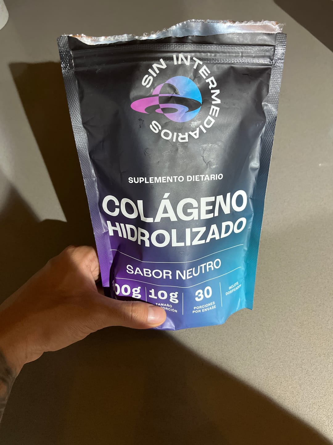 Customer photo review of Colágeno Hidrolizado