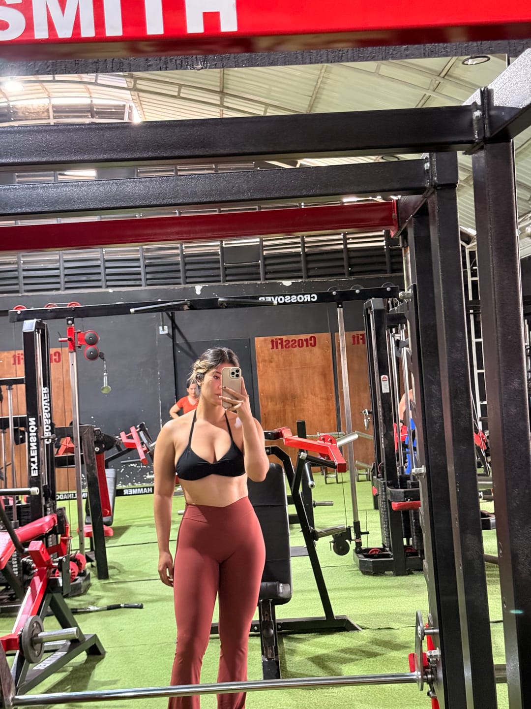 Customer photo review of W215 - Vital Flare Leggings (Regular) New Colors