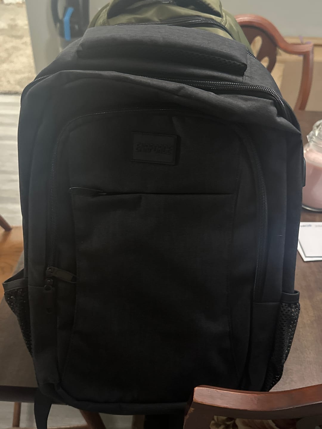 Customer photo review of Mystery Loaded Backpack