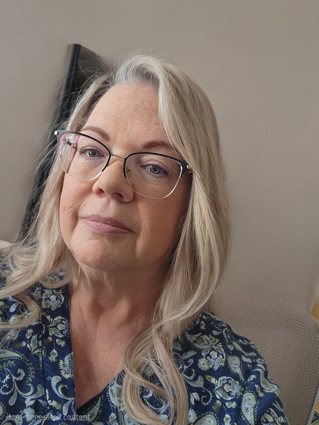 Customer photo review of Elsie Full Volume Hair Topper