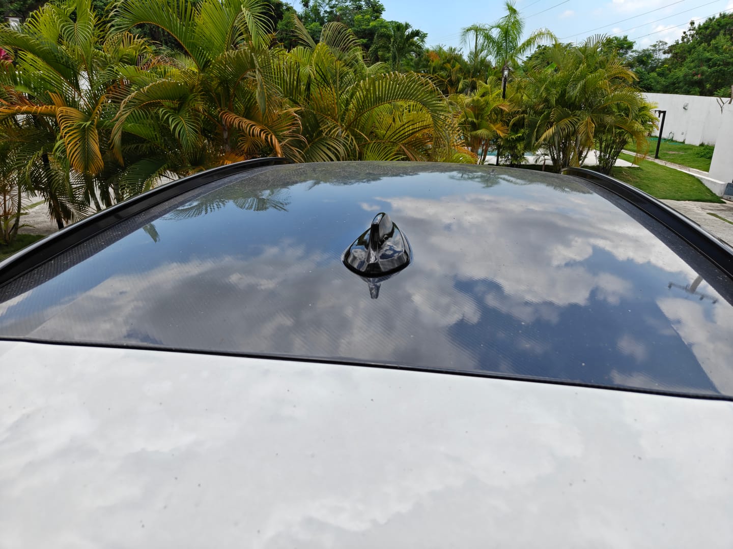 Customer photo review of Super Glossy Carbon Fiber Paint Protection Film – CarbonShield Ultra Series