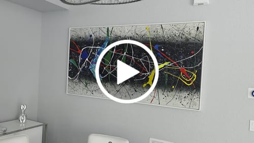Customer review photo for Abstract Expressionist Art #AEA031