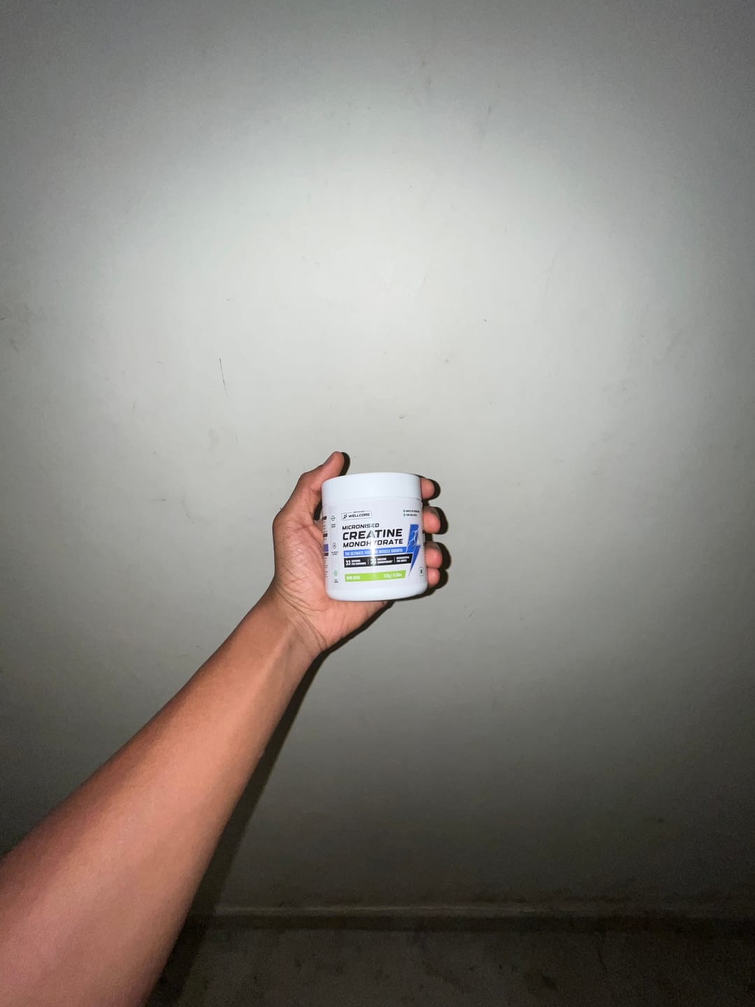 Customer photo review of Wellcore - Pure Micronised Creatine Monohydrate | Kiwi Kick (122g, 33 servings)