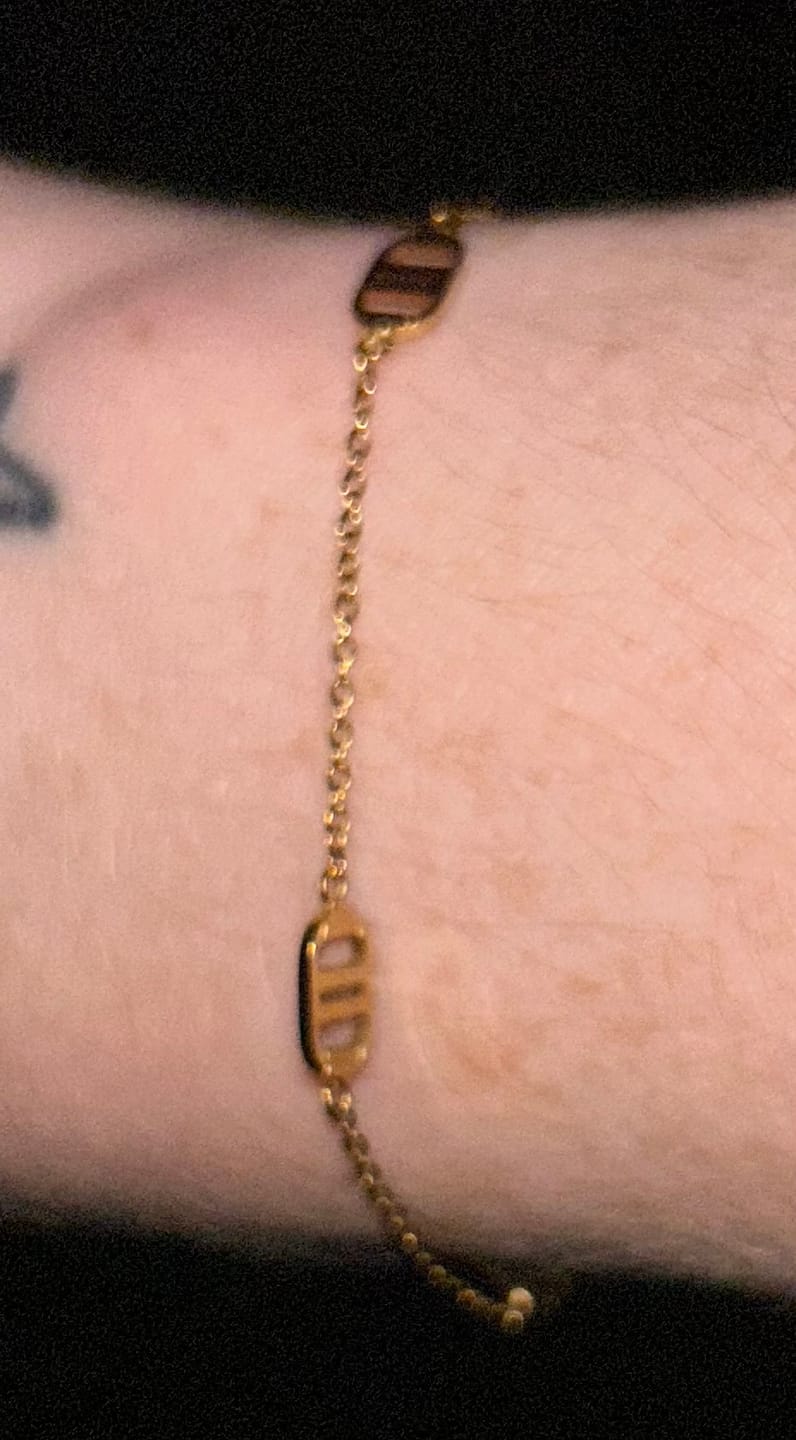 Customer photo review of Multi Signature Bracelet