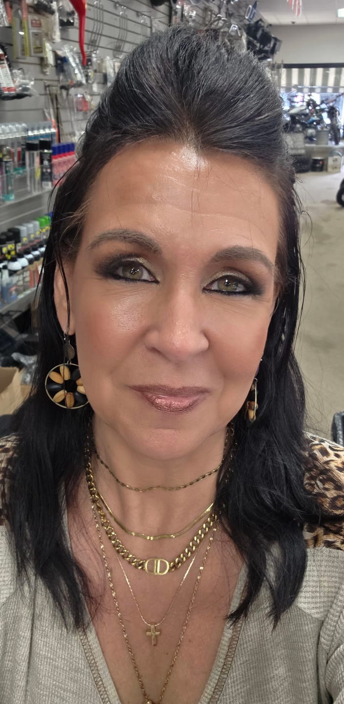 Customer photo review of Edgy Cuban Chain Choker
