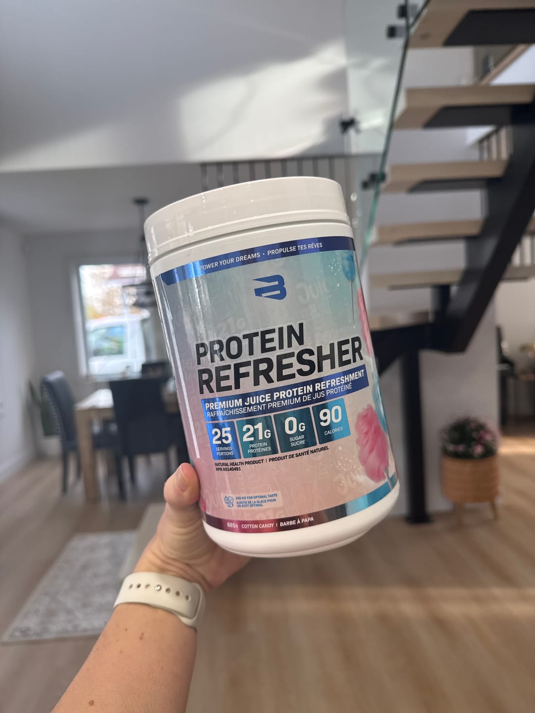 Customer photo review of Protein Refresher