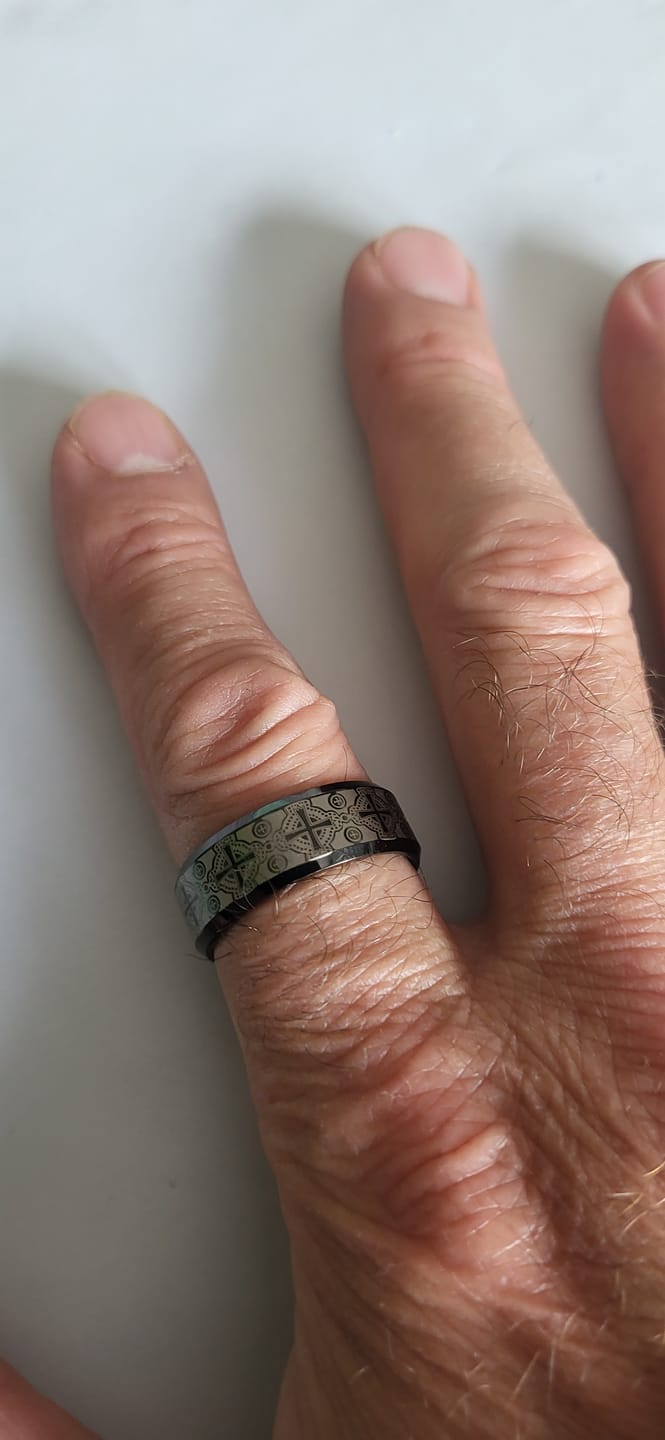 Customer photo review of Bague Loyauté Templier