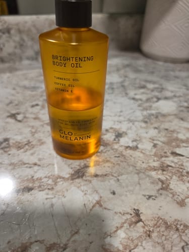 Customer photo review of Brightening Body Oil