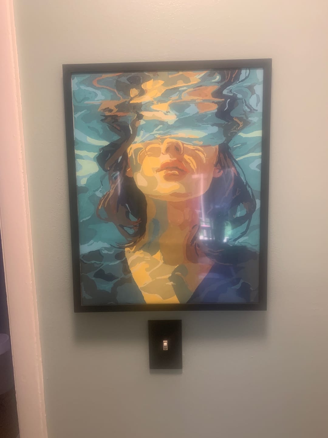 Customer photo review of Under | Paint by Number