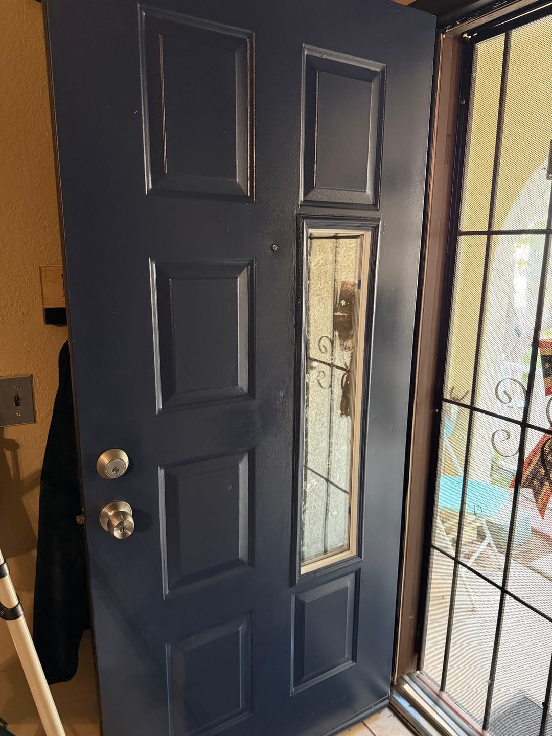 Customer photo review of Clear 1 Lite Glass and Frame Kit (Half Sidelite)