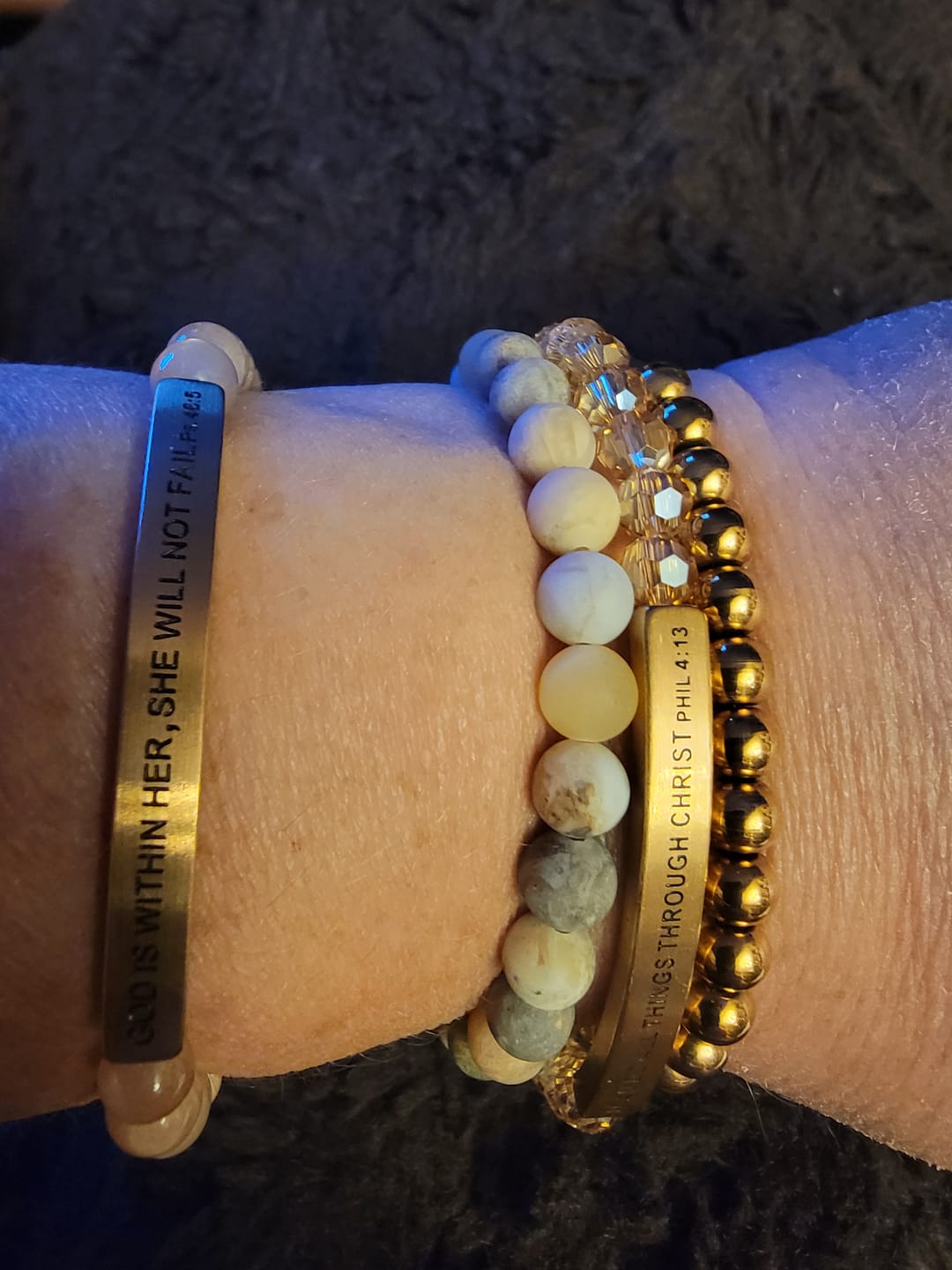 Customer photo review of BAMBOO - ACCENT BRACELET