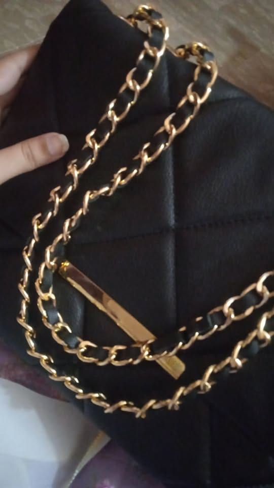 Customer photo review of Belle The Luna Fold Bag Black