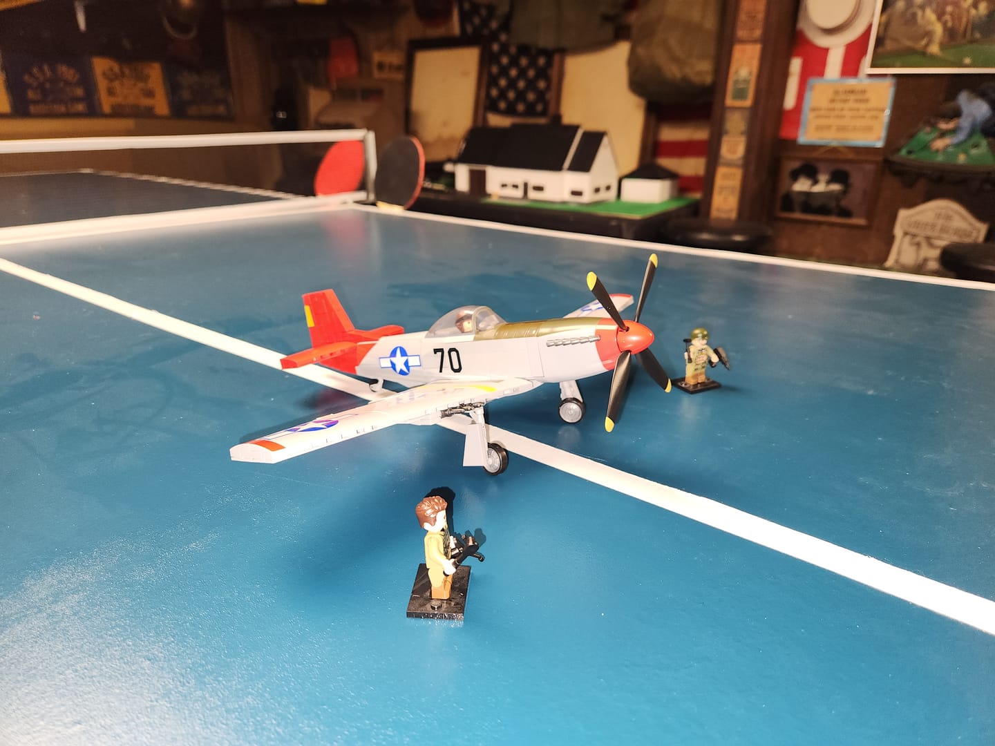 Customer photo review of P-51 Mustang | 580 PCS