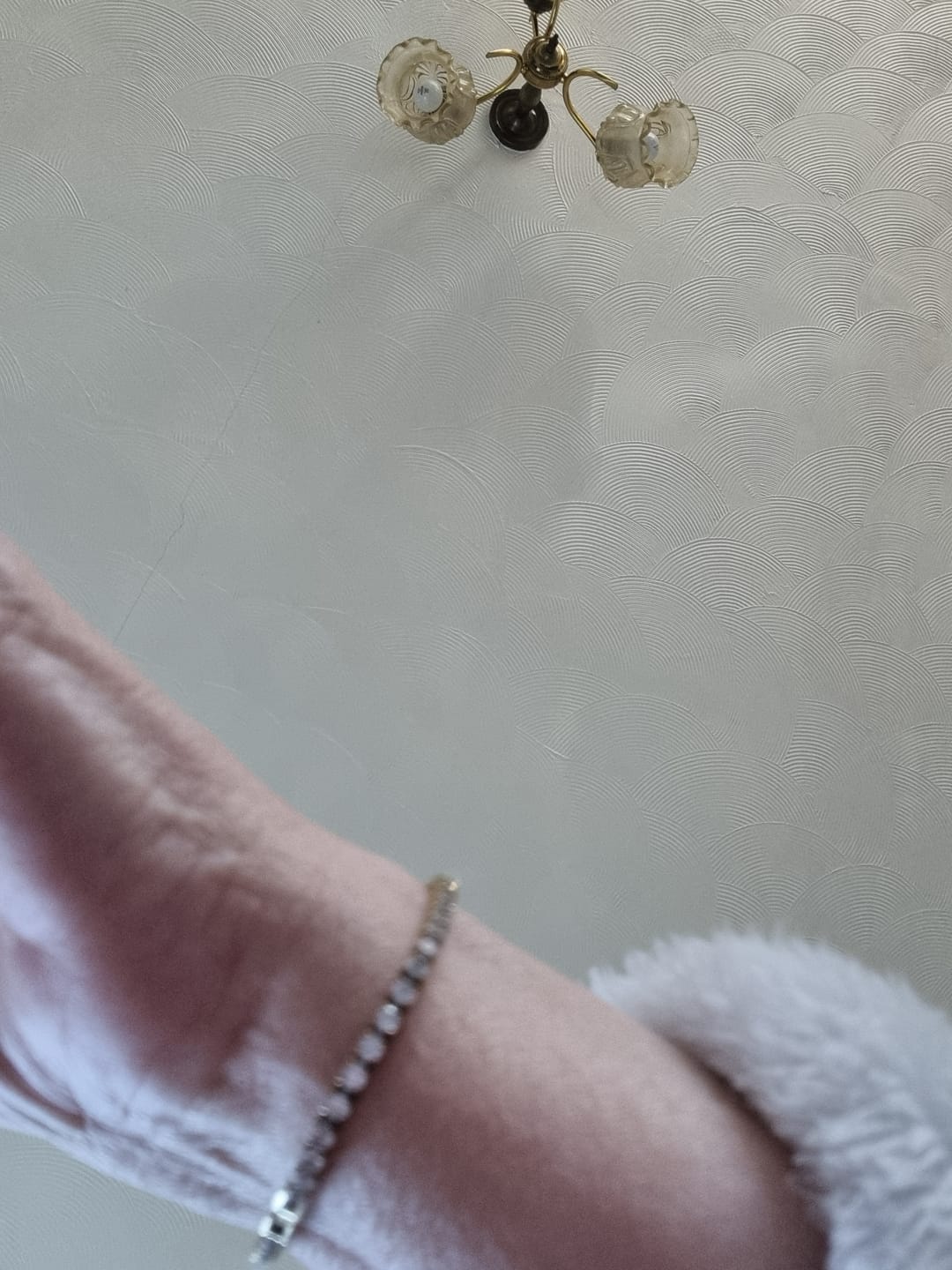 Customer photo review of Luxe Tennis Bracelet