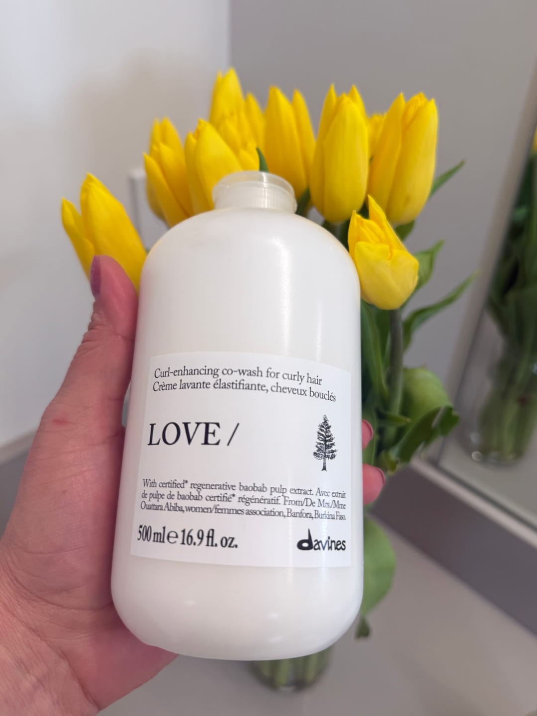 Customer photo review of LOVE CURL Co-wash