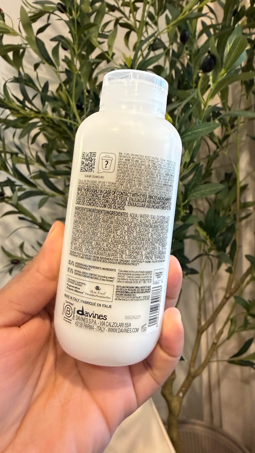 Customer photo review of LOVE CURL Cream