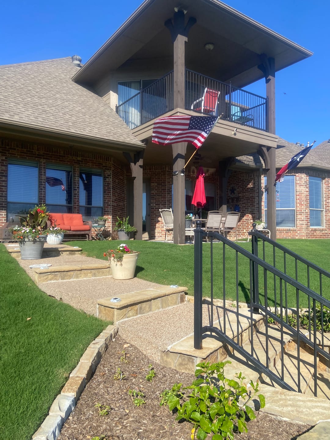 Customer photo review of 3' x 5' Texas Flag