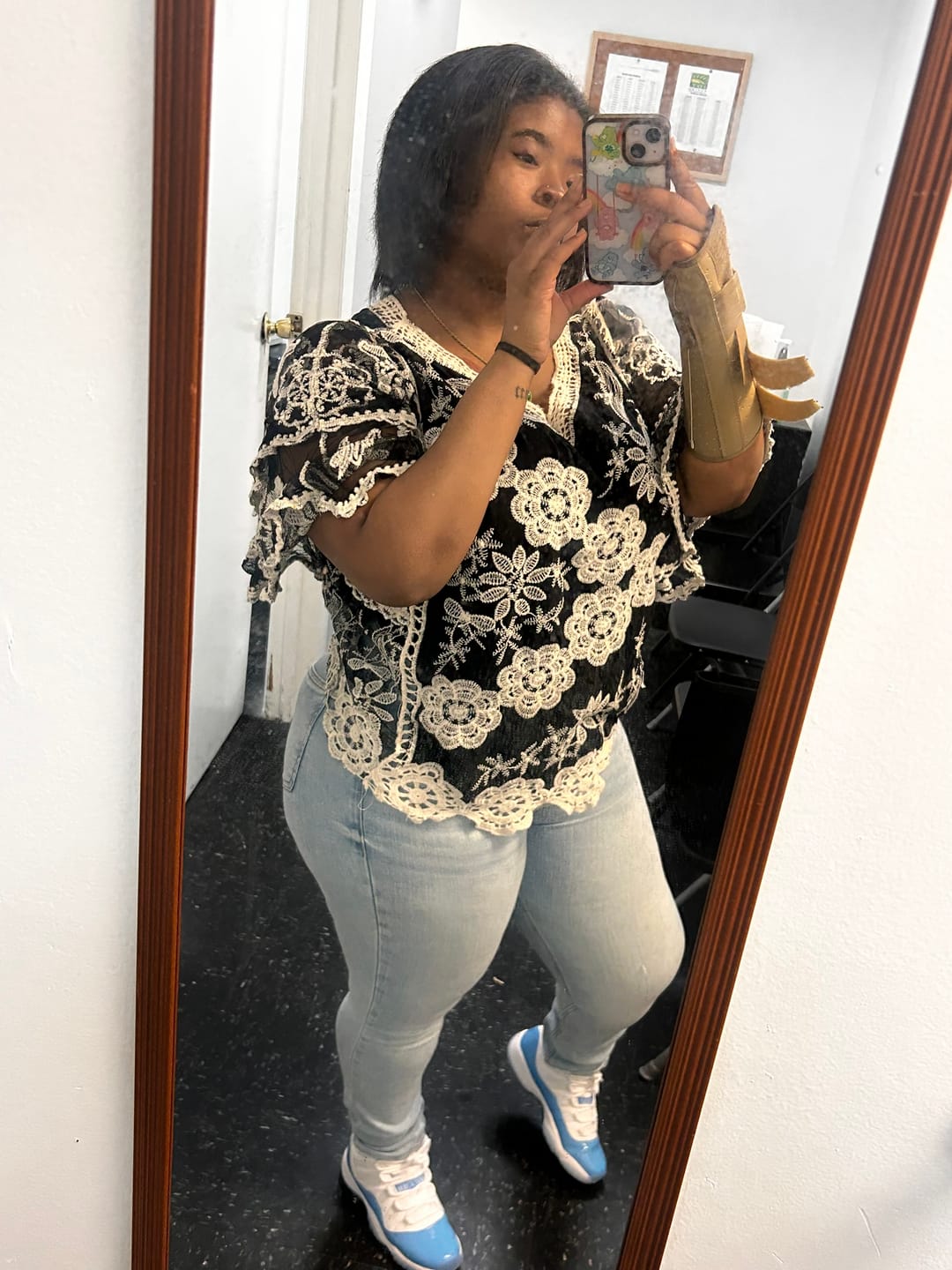 Customer photo review of 3-in-1 Mesh Waist Trainer