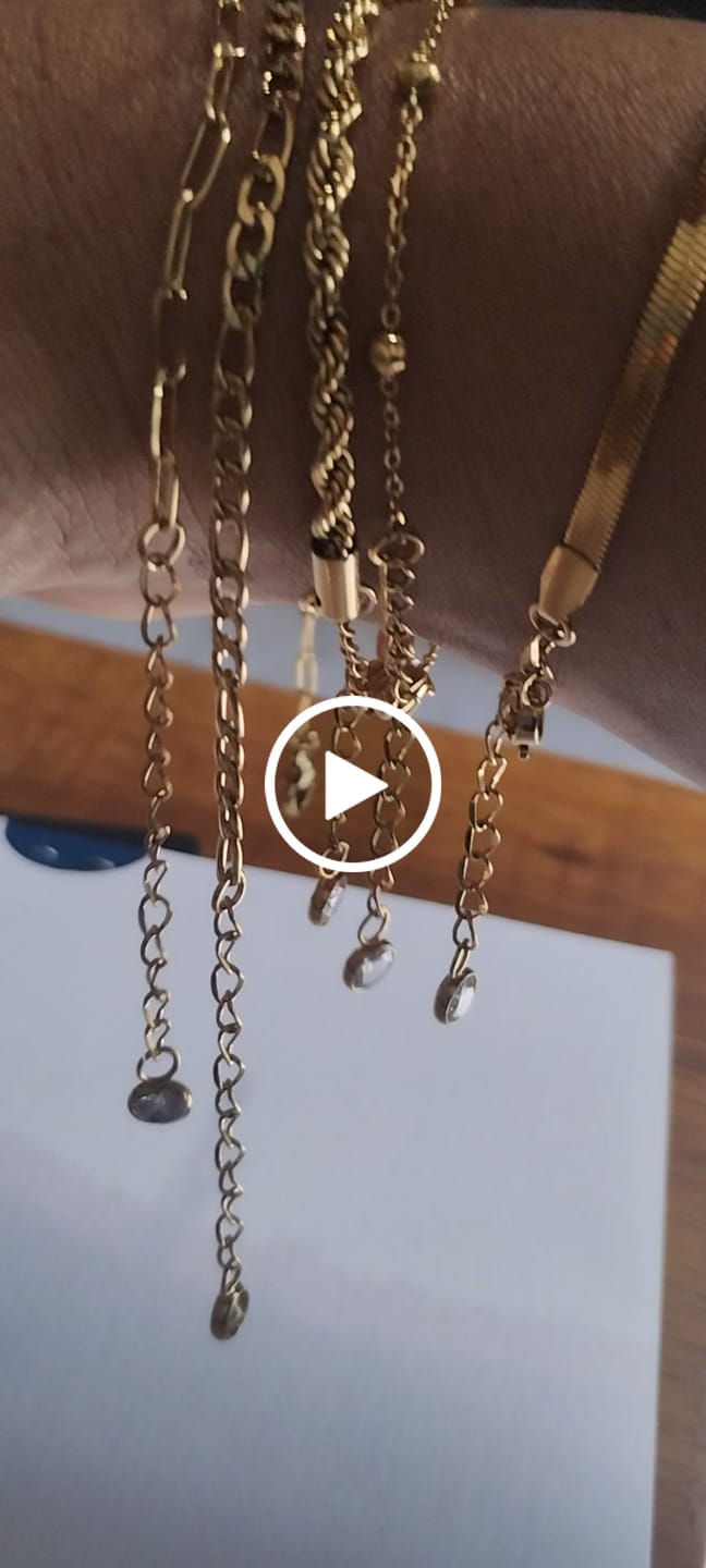 Customer video review of Kit Pulseiras Glamour Zircônias Banhado em Ouro 18K