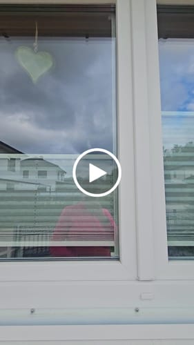 Customer video review of Fliegengitter zum Schieben