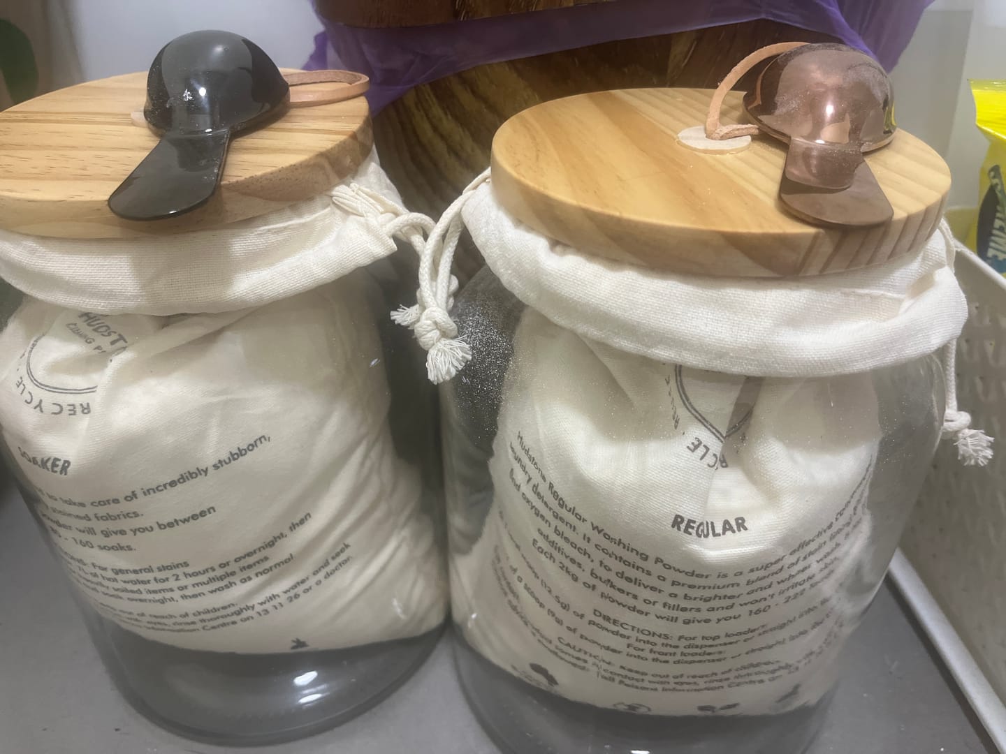 Customer photo review of Hudstone Powder Pack (Free Shipping - Scoops included)