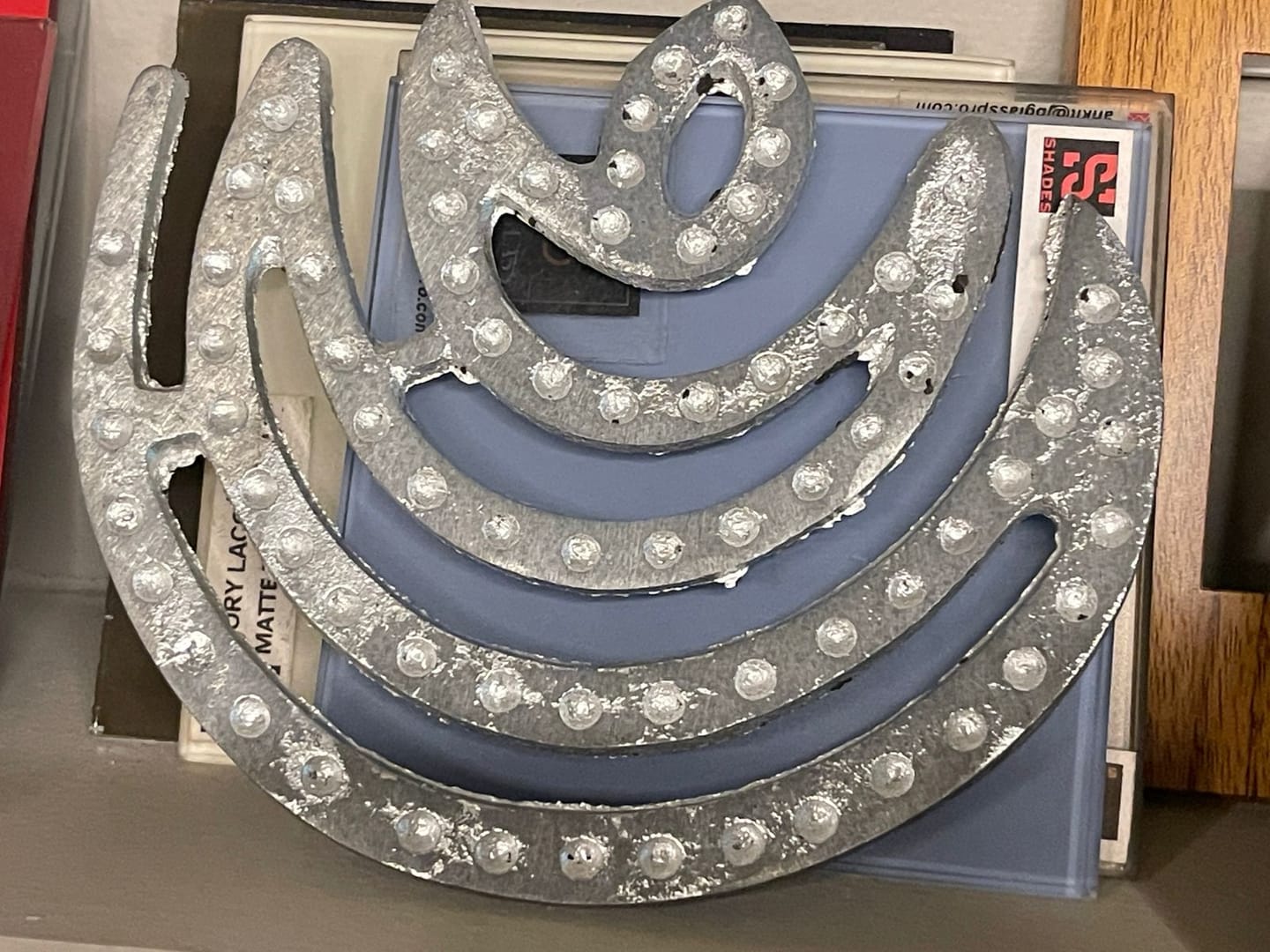 Customer photo review of Zinc Moon Helix – Vastu Remedy for North-East Direction Correction | Water Element Harmony | 4 & 6 Inch