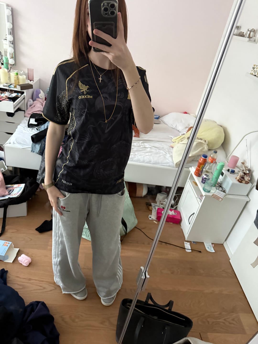 Customer photo review of Aelfric Eden Double Waist Baggy Sweatpants