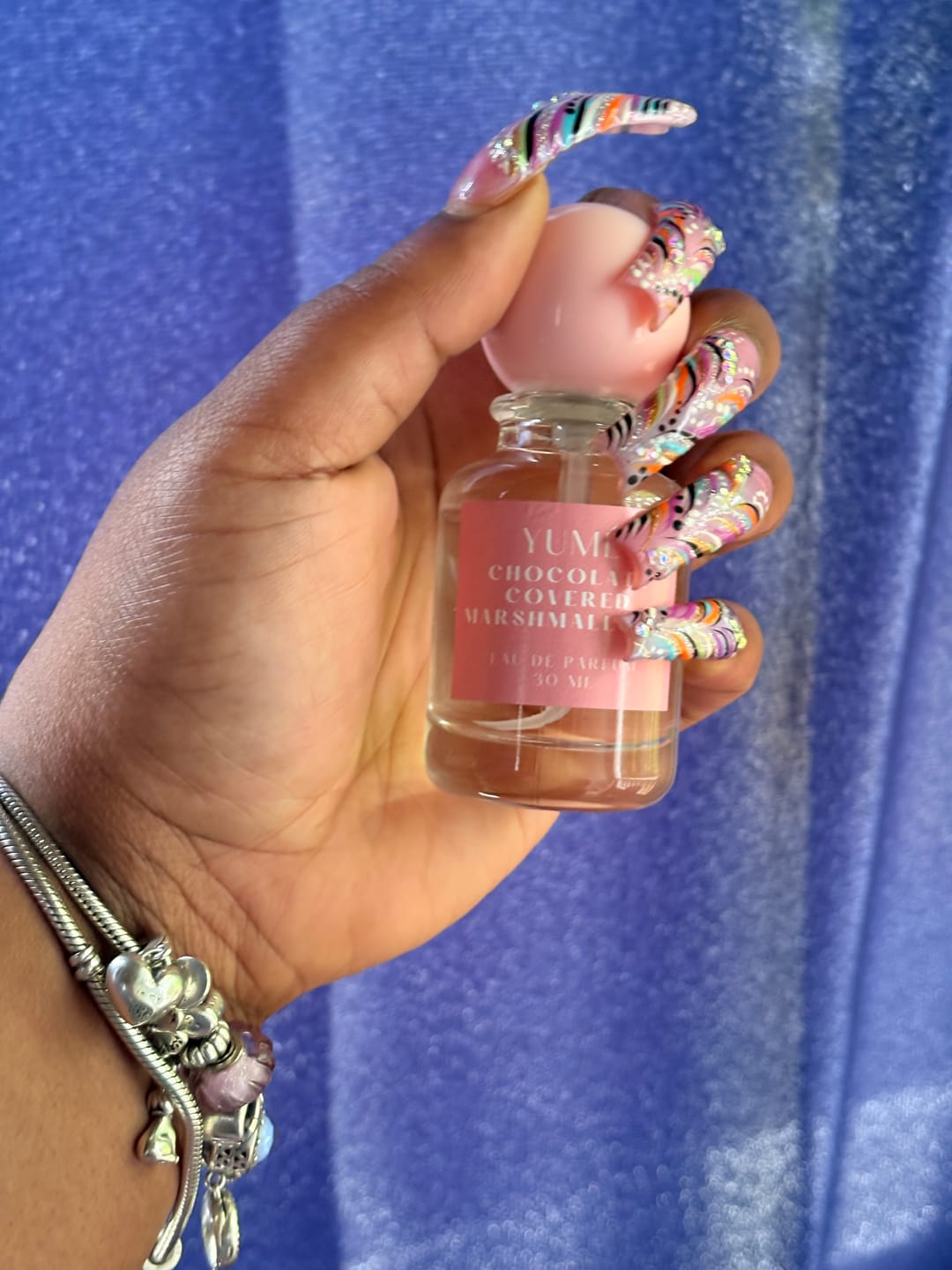 Customer photo review of CHOCOLATE COVERED MARSHMALLOWS PERFUME