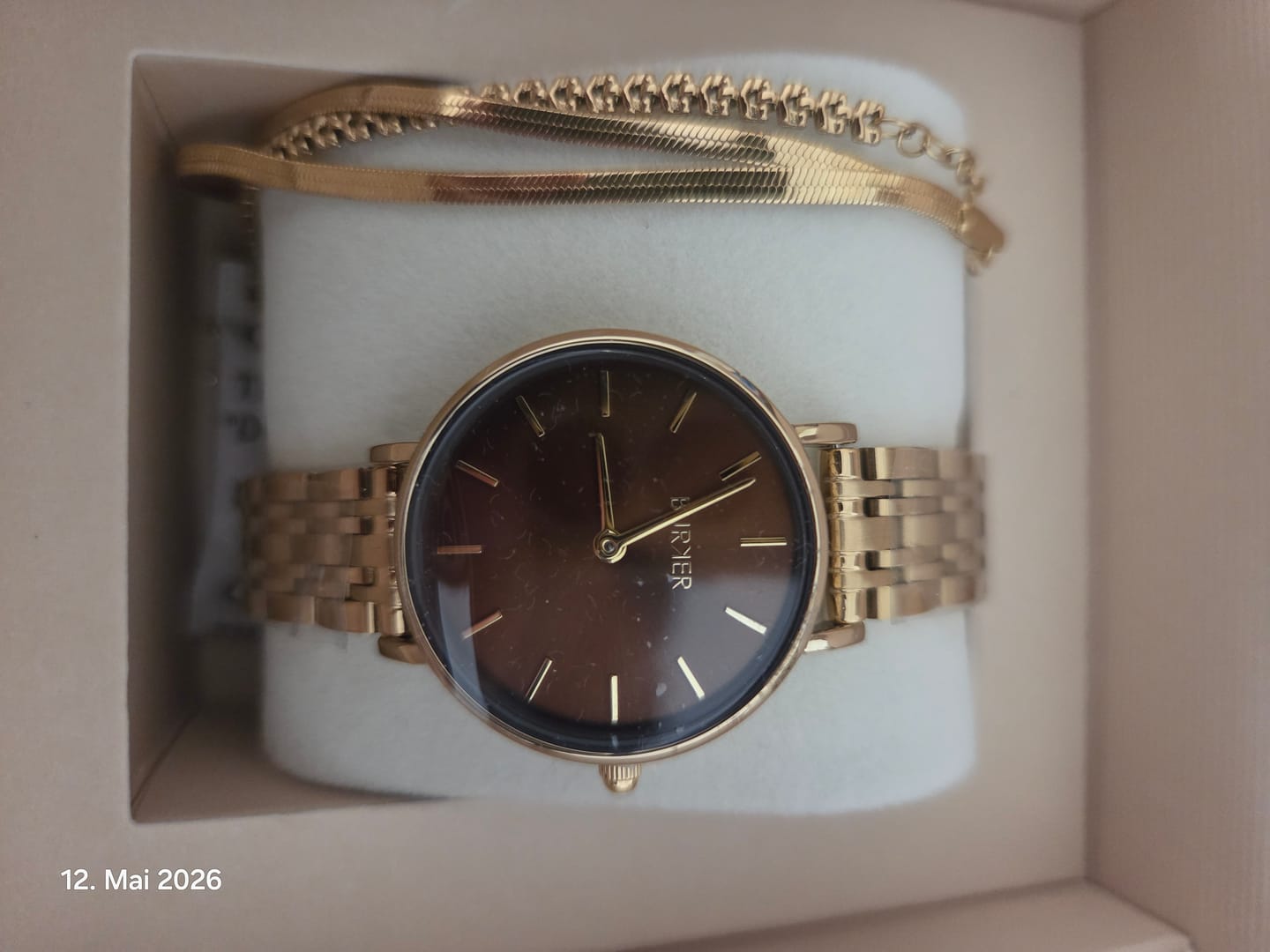 Customer photo review of Ruby Petite Gold Brown