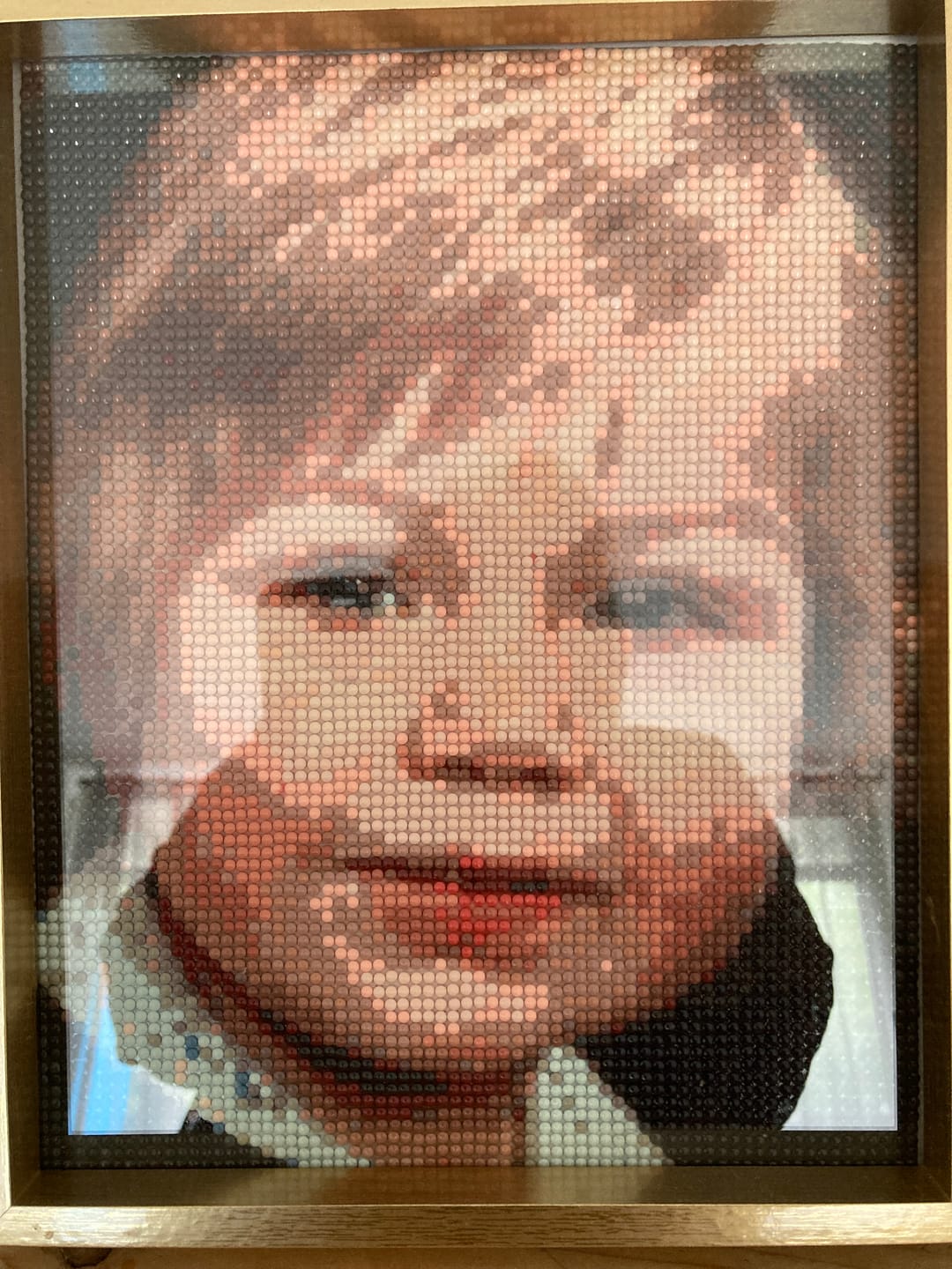 Customer photo review of Eigen Foto Diamond Painting