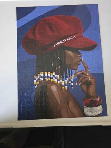 Customer photo review of Newsgirl Hat Puzzle