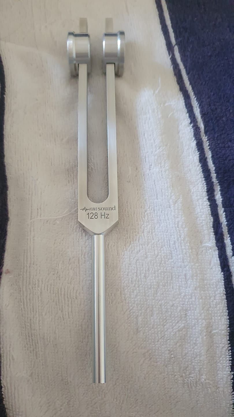 Customer photo review of Weighted Tuning Fork (CUSTOM)