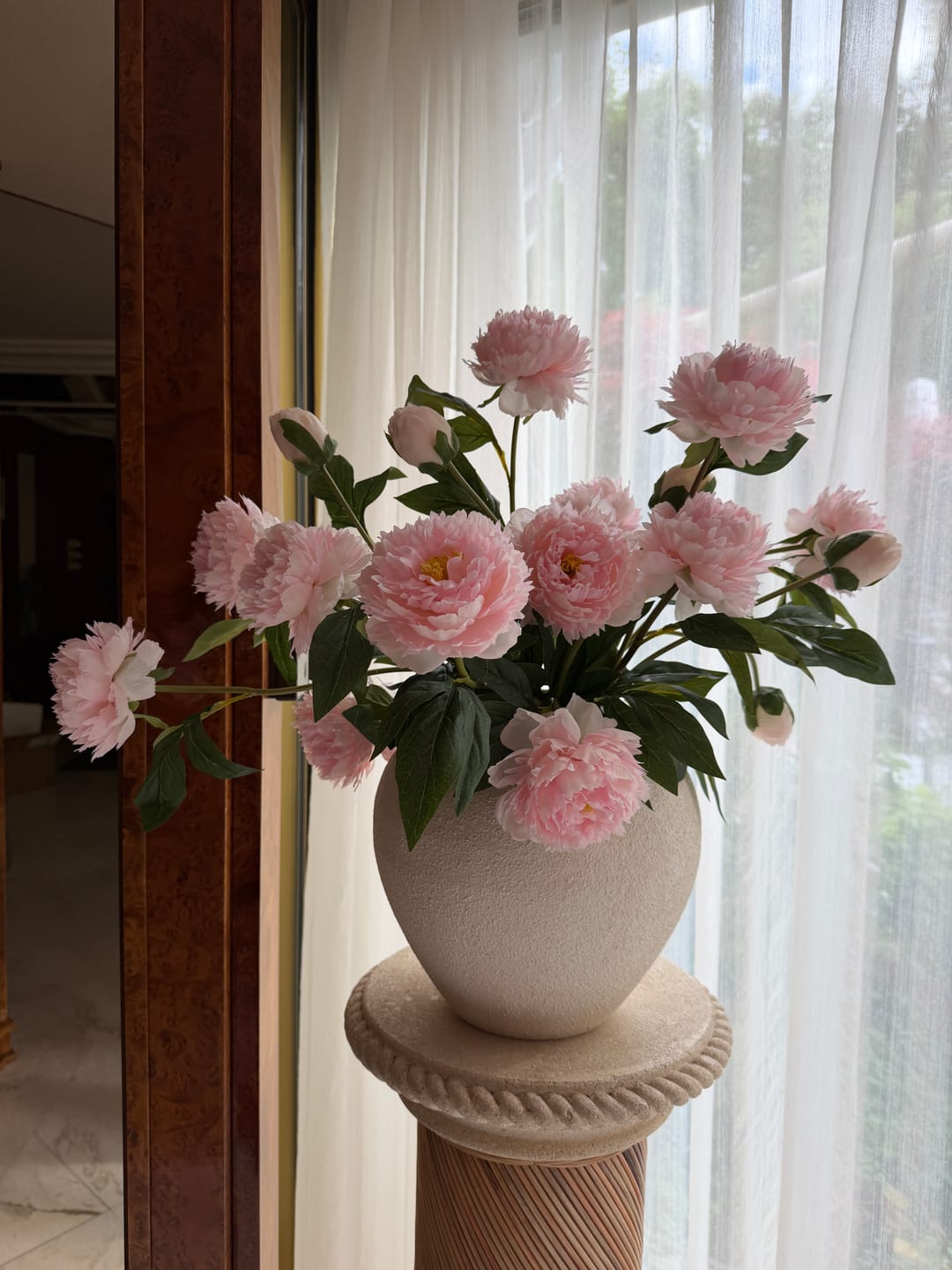 Customer photo review of Zijden Pioenrozen - Roze