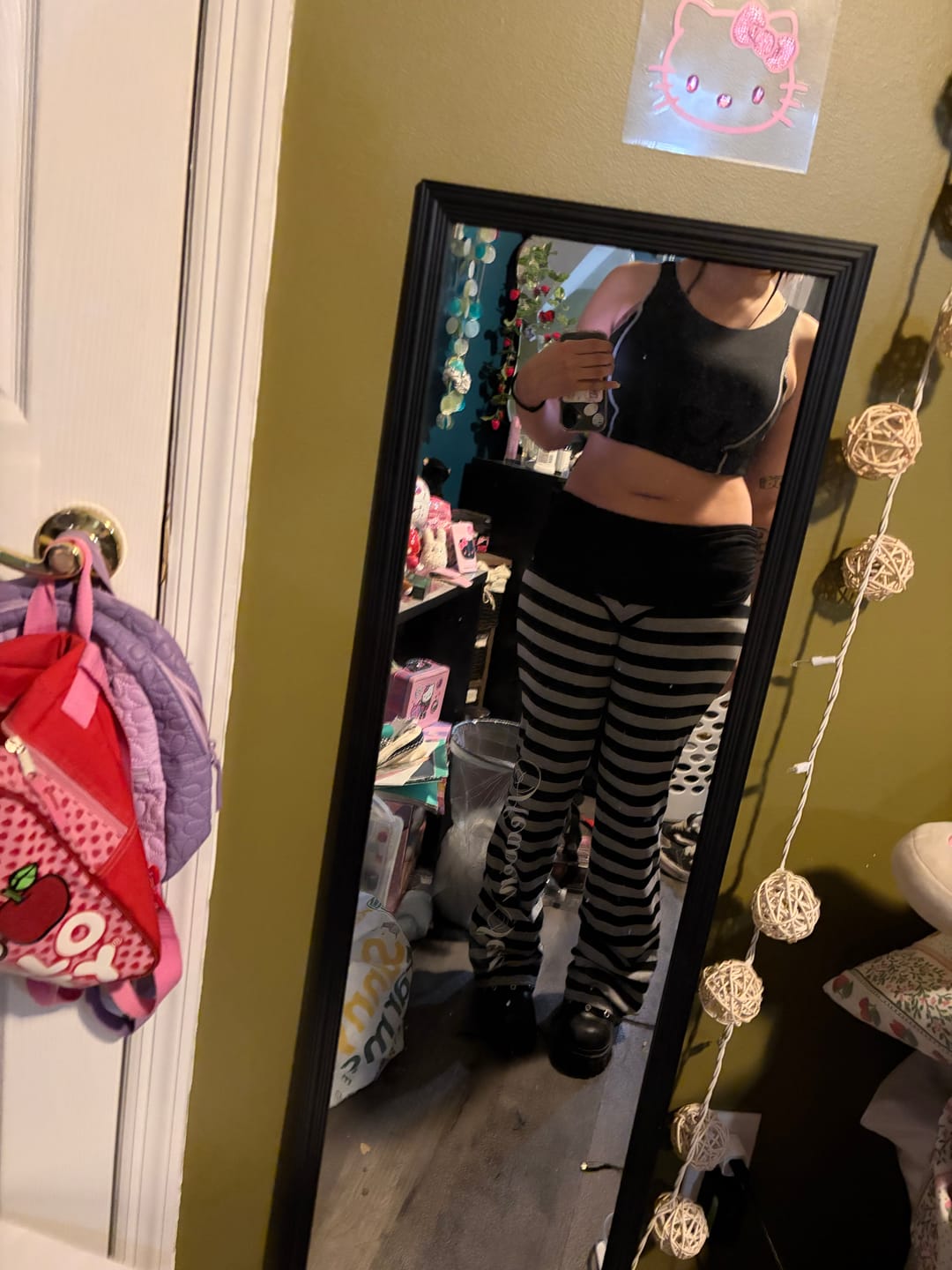 Customer photo review of Eclipse Foldover Pants