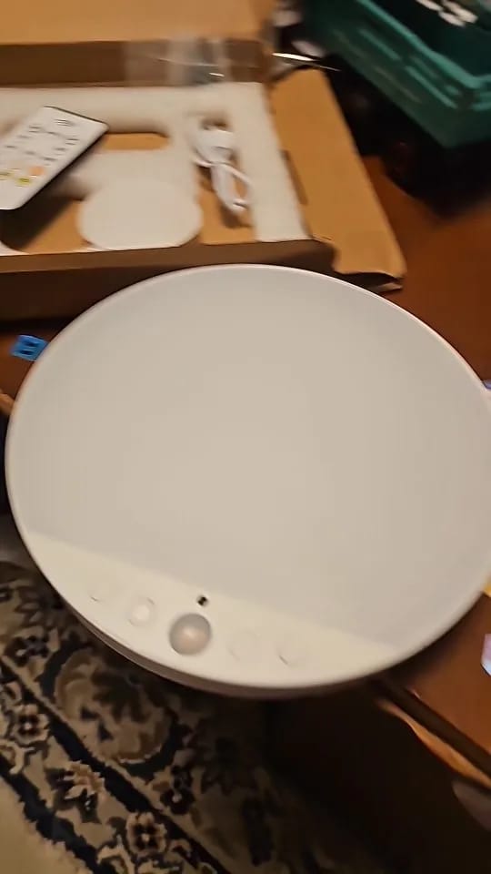 Customer photo review of LumaSense™ Magnetic Motion Sensor Ceiling Light