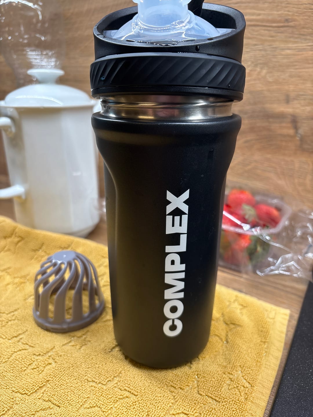 Customer photo review of Steel Shaker - 700ml