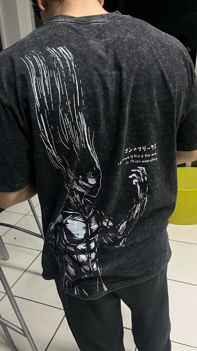 Customer photo review of Camisa Gon Freecss - Hunter X Hunter