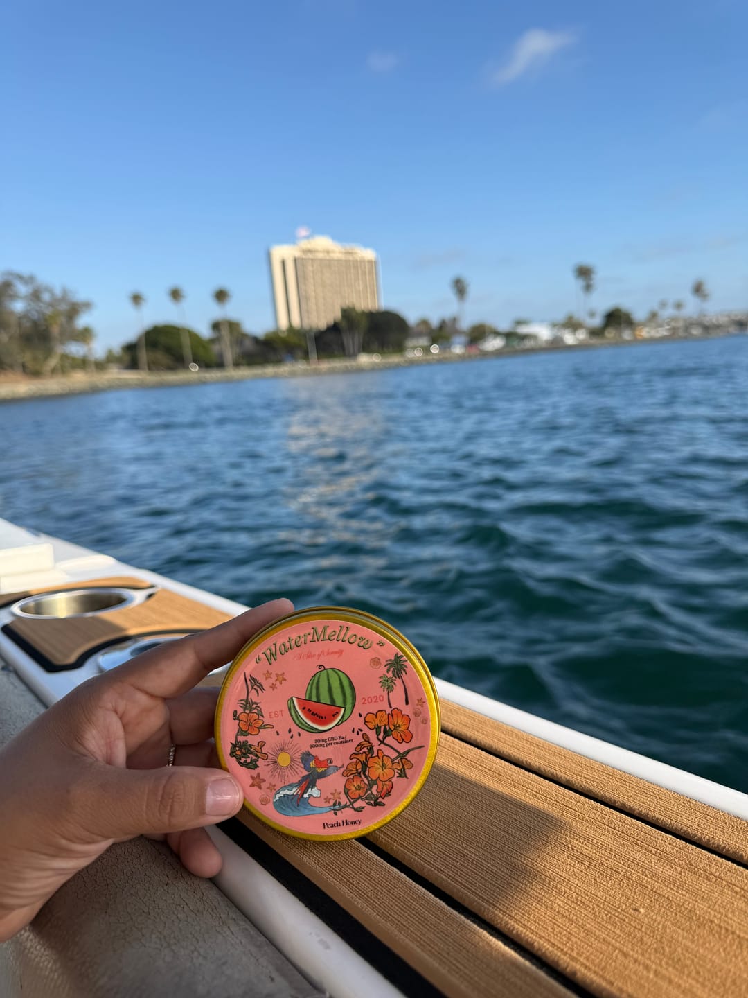 Customer photo review of "WaterMellow" CBD Gummies