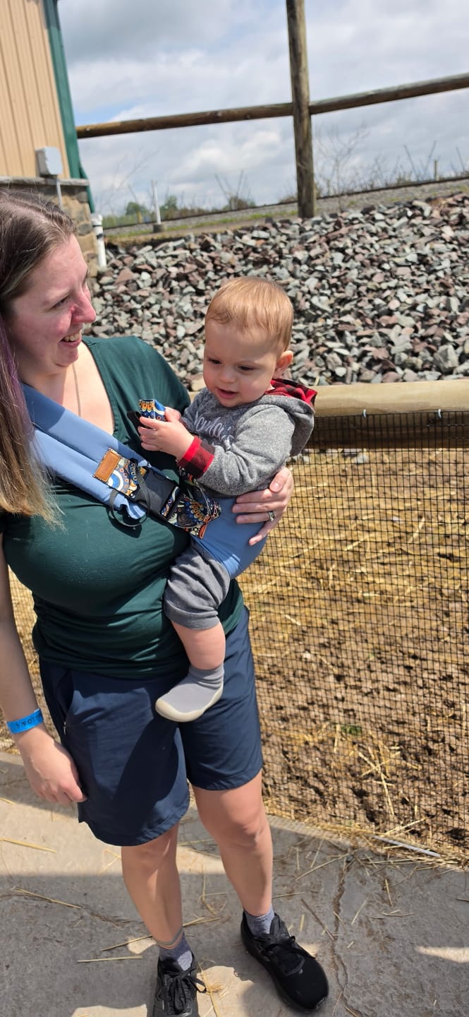 Customer photo review of Bambora Sling Carrier