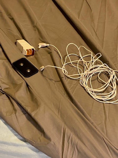 Customer photo review of Grounding Sheets Canada by Tala